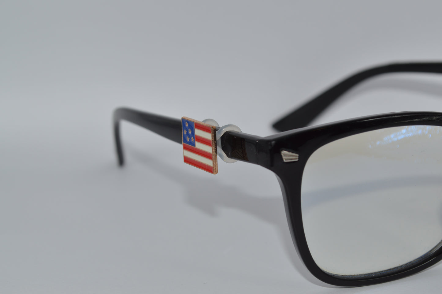 American Flag Eyedeco Charm