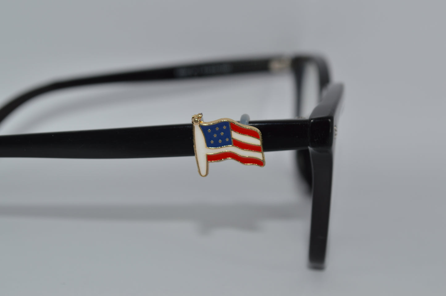 American Flagpole Eyedeco Charm