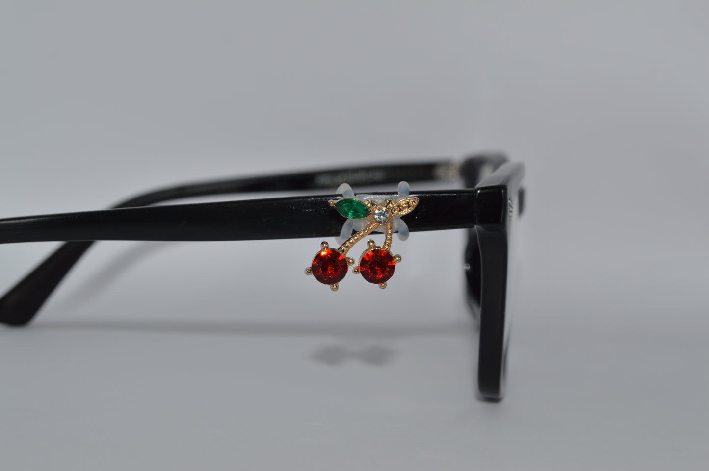 Jeweled Cherry Eyedeco Charm