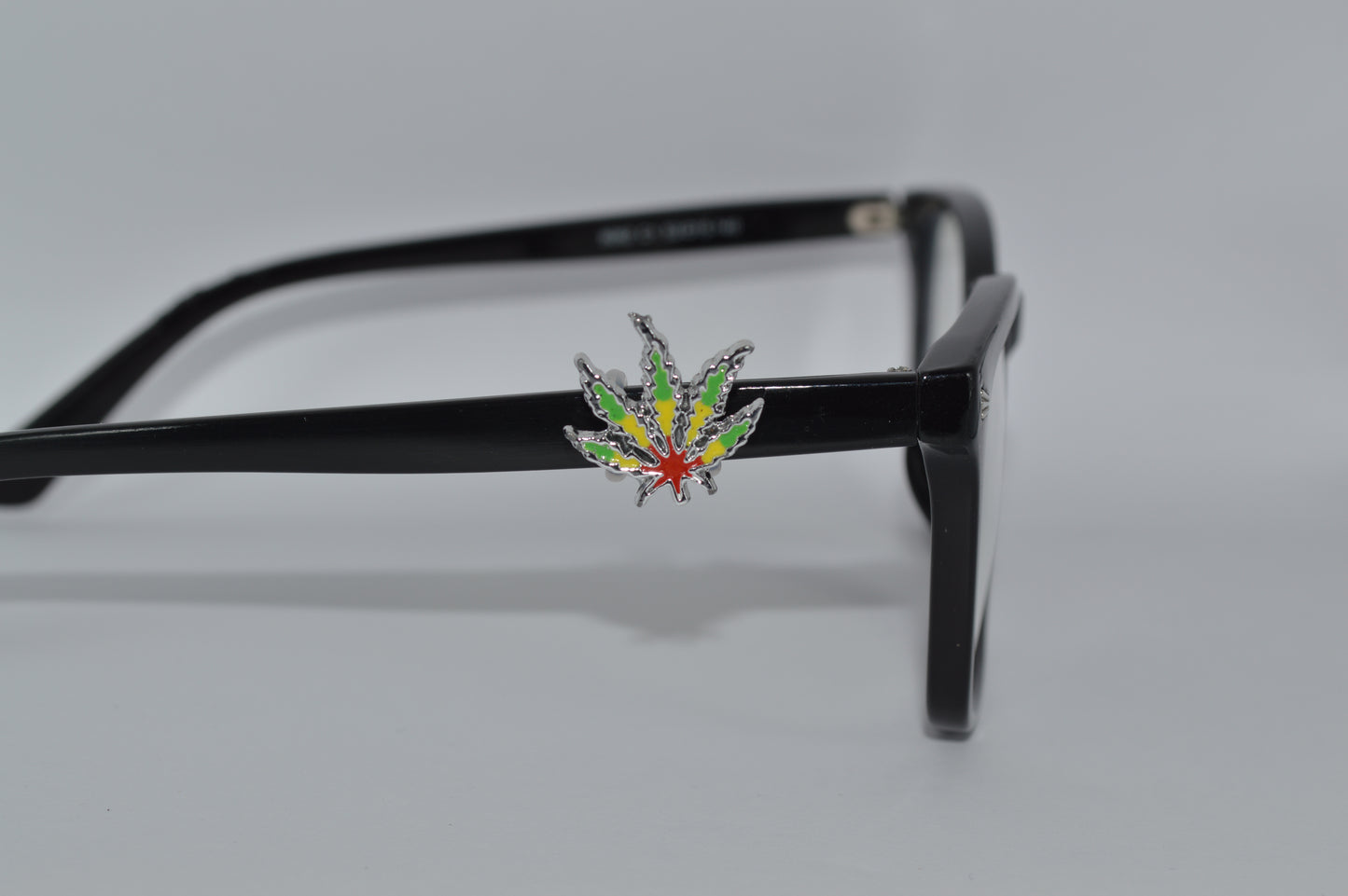 Colorful Pot Leaf Eyedeco Charm