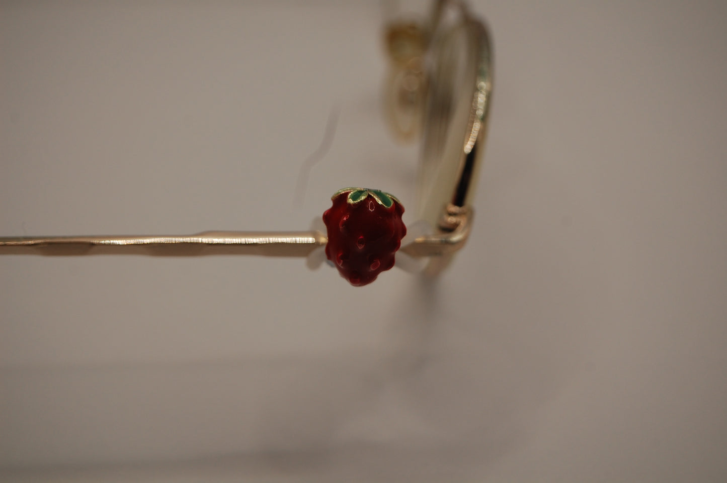Strawberry Eyedeco Charm
