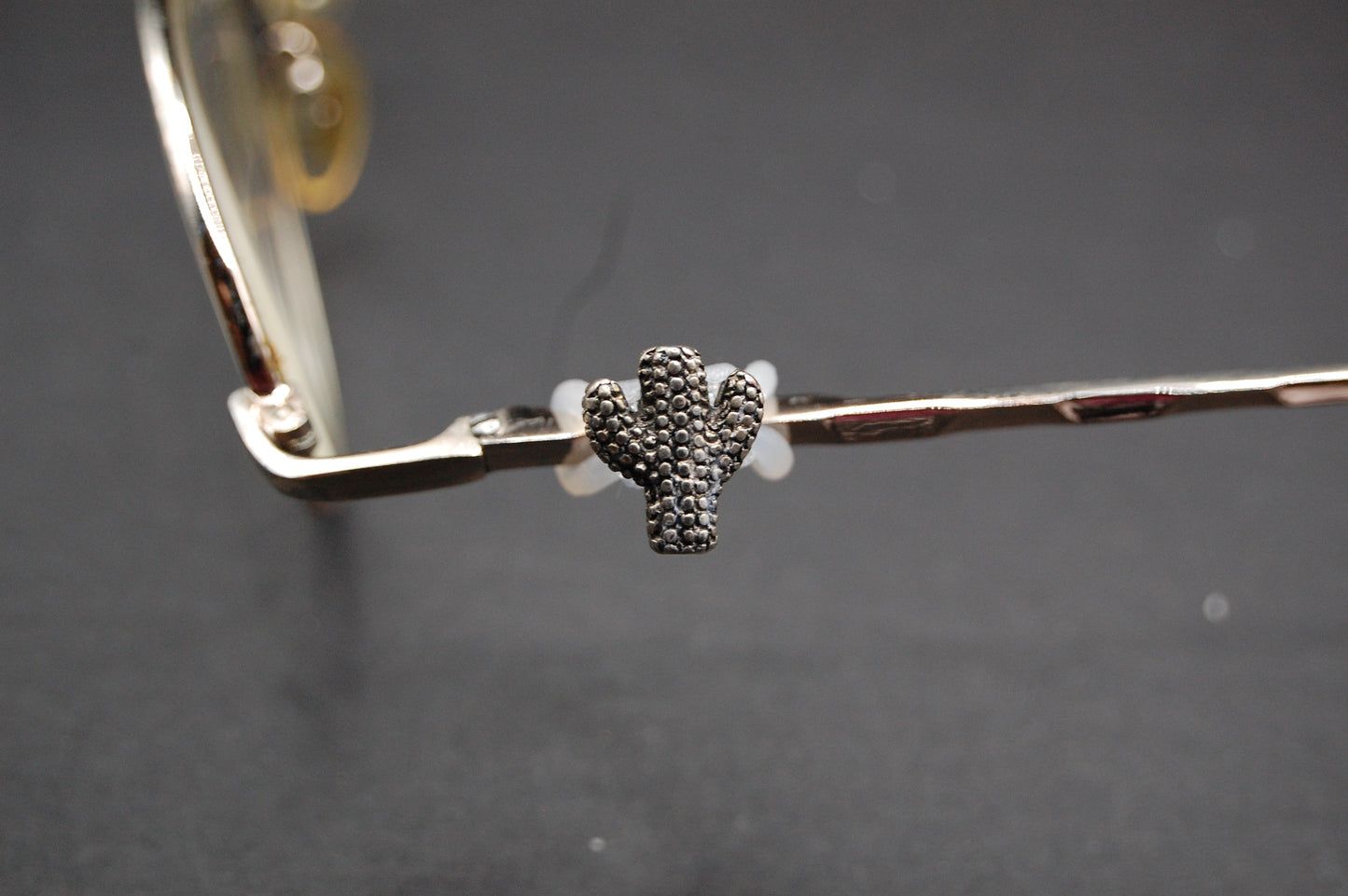 Metallic Cactus Eyedeco Charm