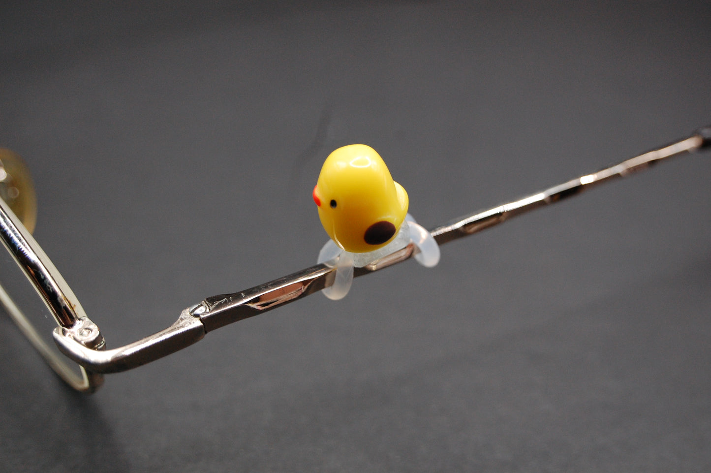 Yellow Bird Eyedeco Charm