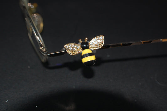 Large Jeweled Bee Charm