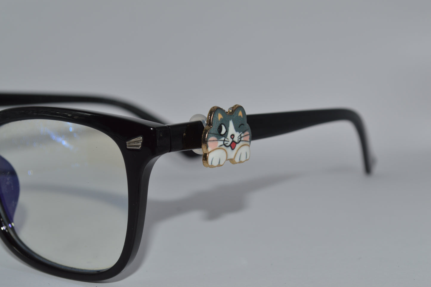 Cartoon Cat Faces Eyedeco Charms A17-A19
