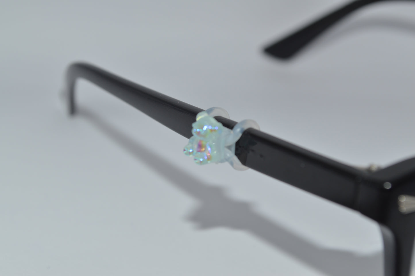 Iridescent Bear Eyedeco Charm