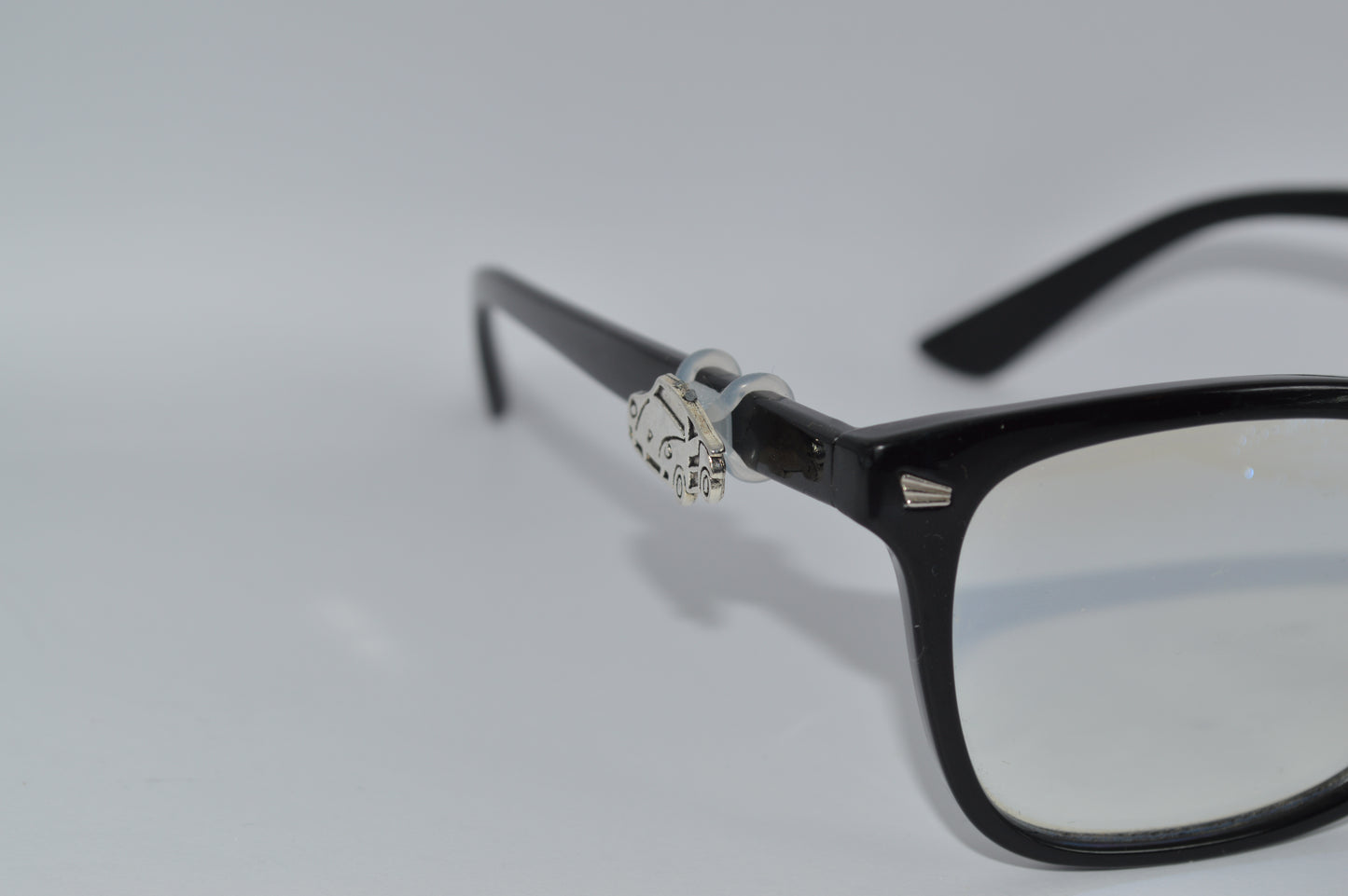 Silver Car Eyedeco Charm