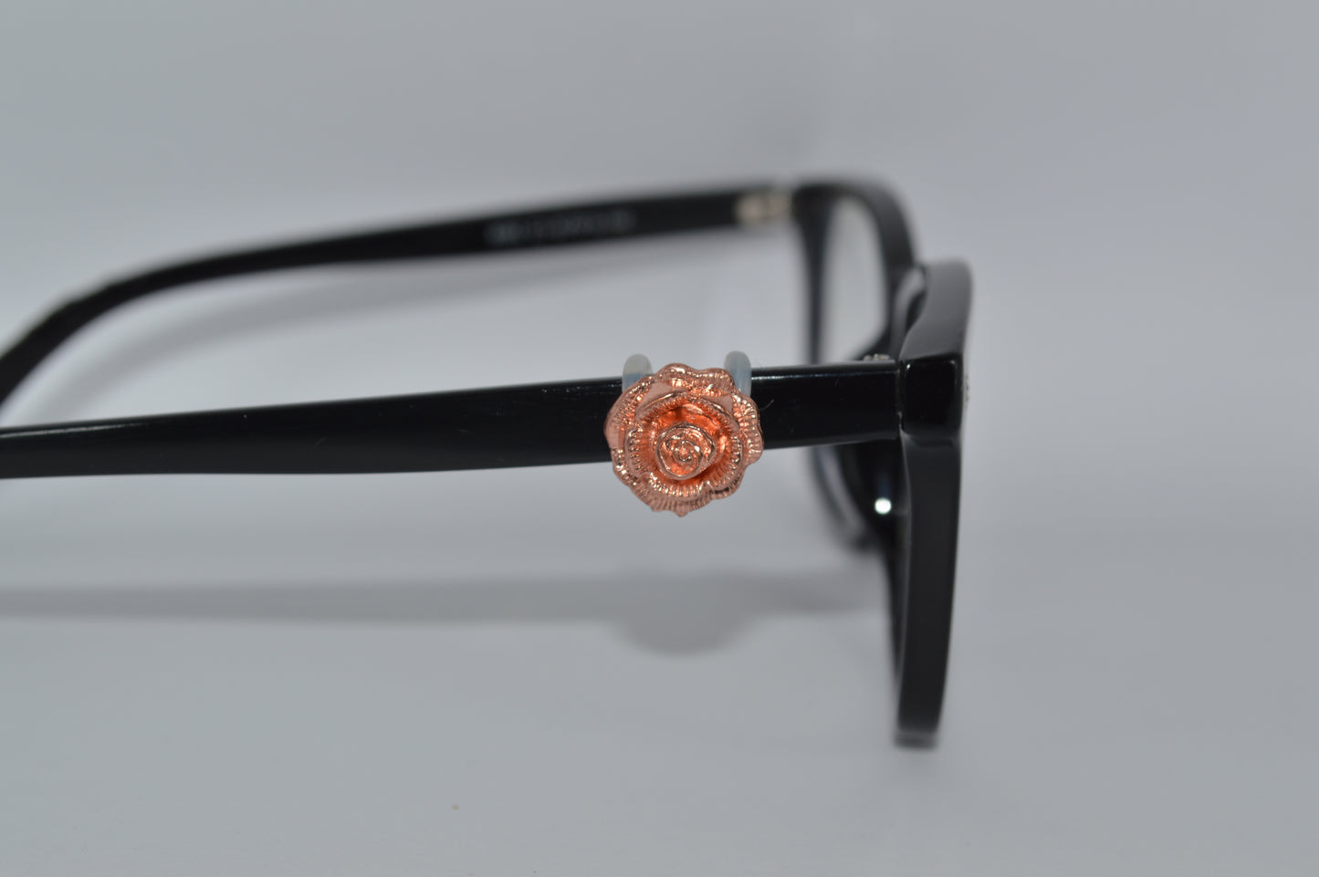 Rose Gold Rose Eyedeco Charm