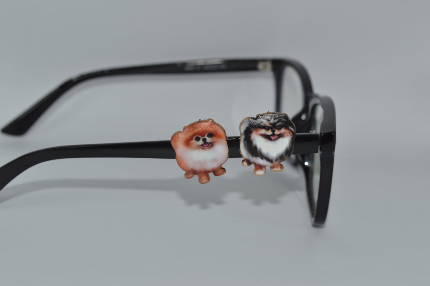 Pomeranian Dog Eyedeco Charm A52