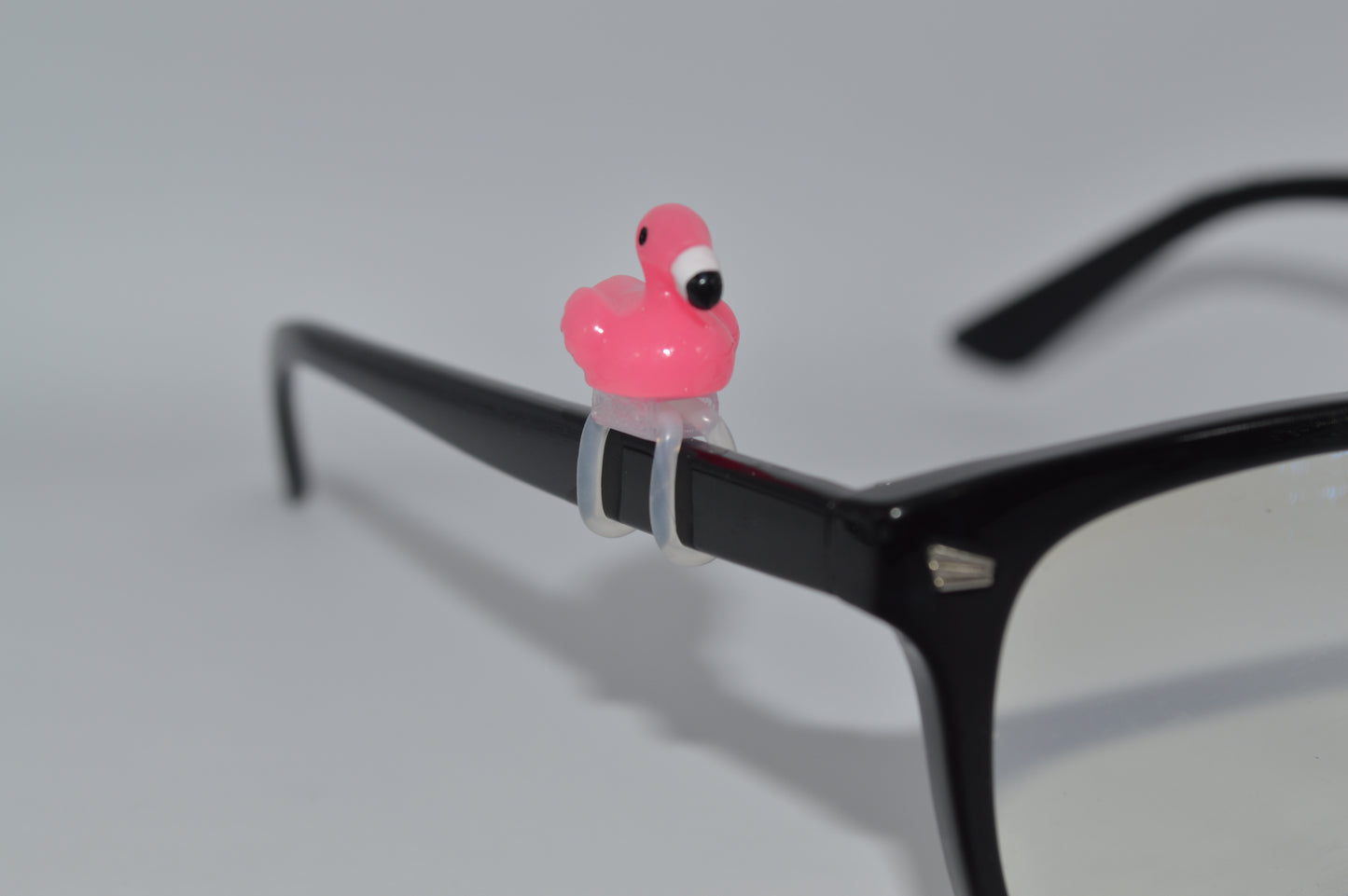 Cartoon Flamingo Eyedeco Charm