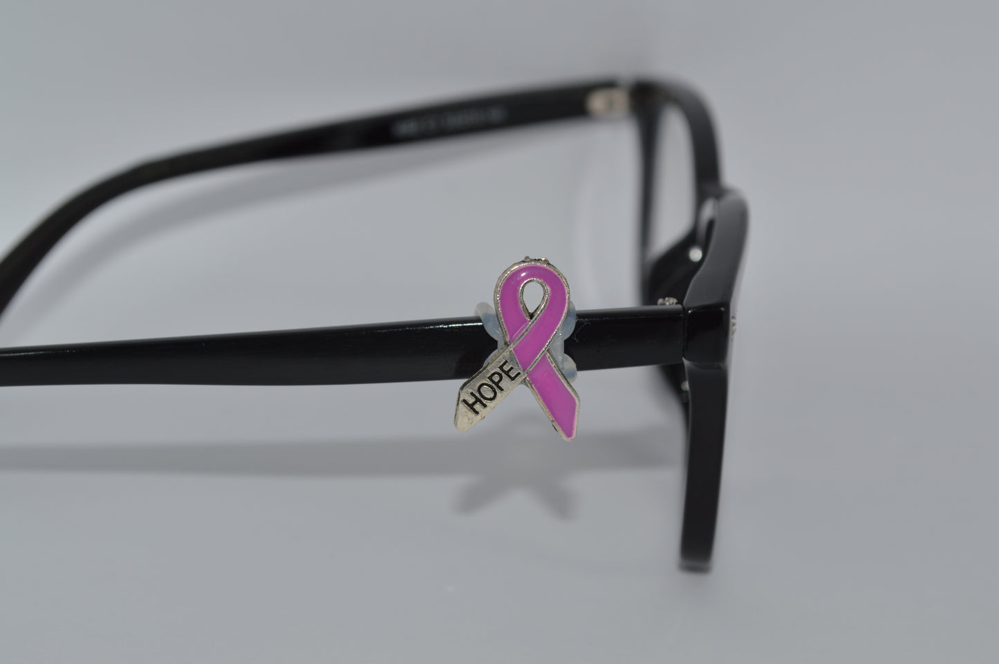 Pink Hope Cancer Ribbon Eyedeco Charm