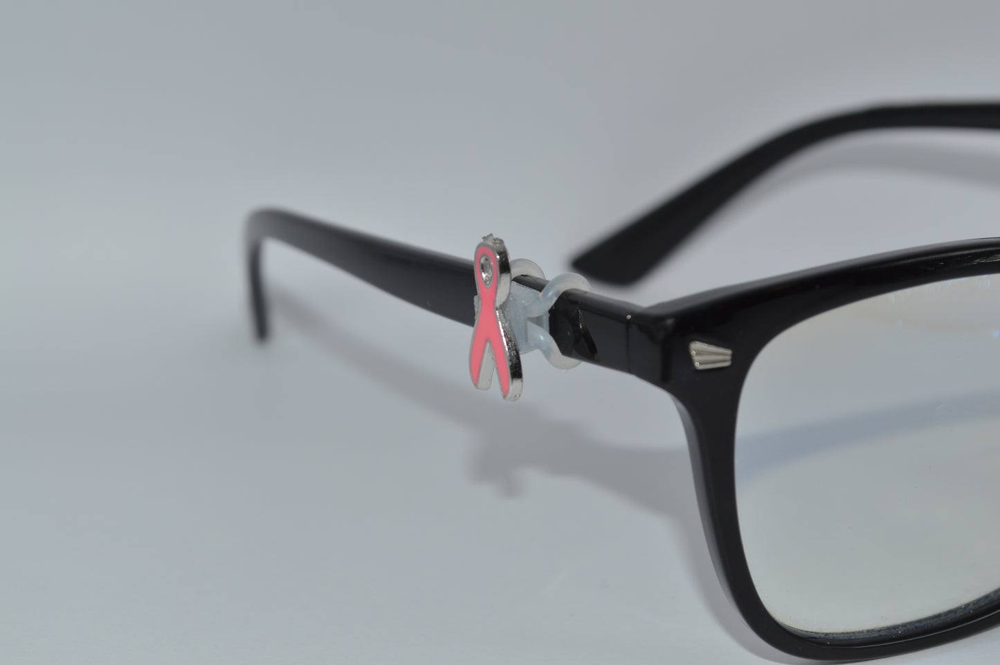 Cancer Ribbon Eyedeco Charm