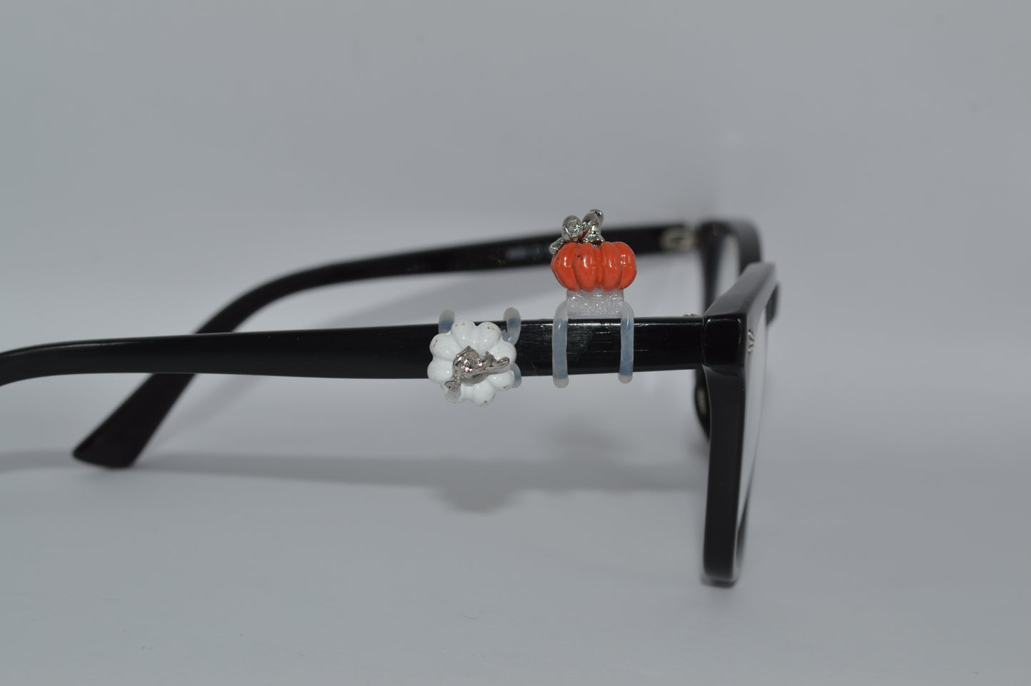 Orange Pumpkin Eyedeco Charm