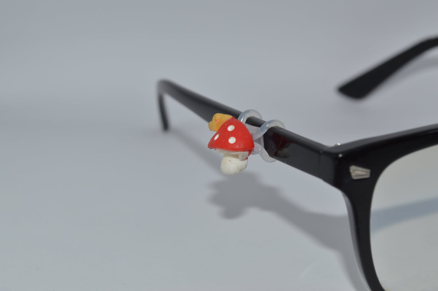 Red Mushroom Eyedeco Charm