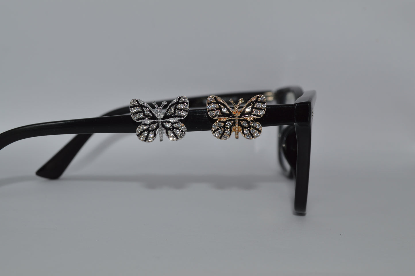 Sparkly Butterfly Eyedeco Charm J14-15