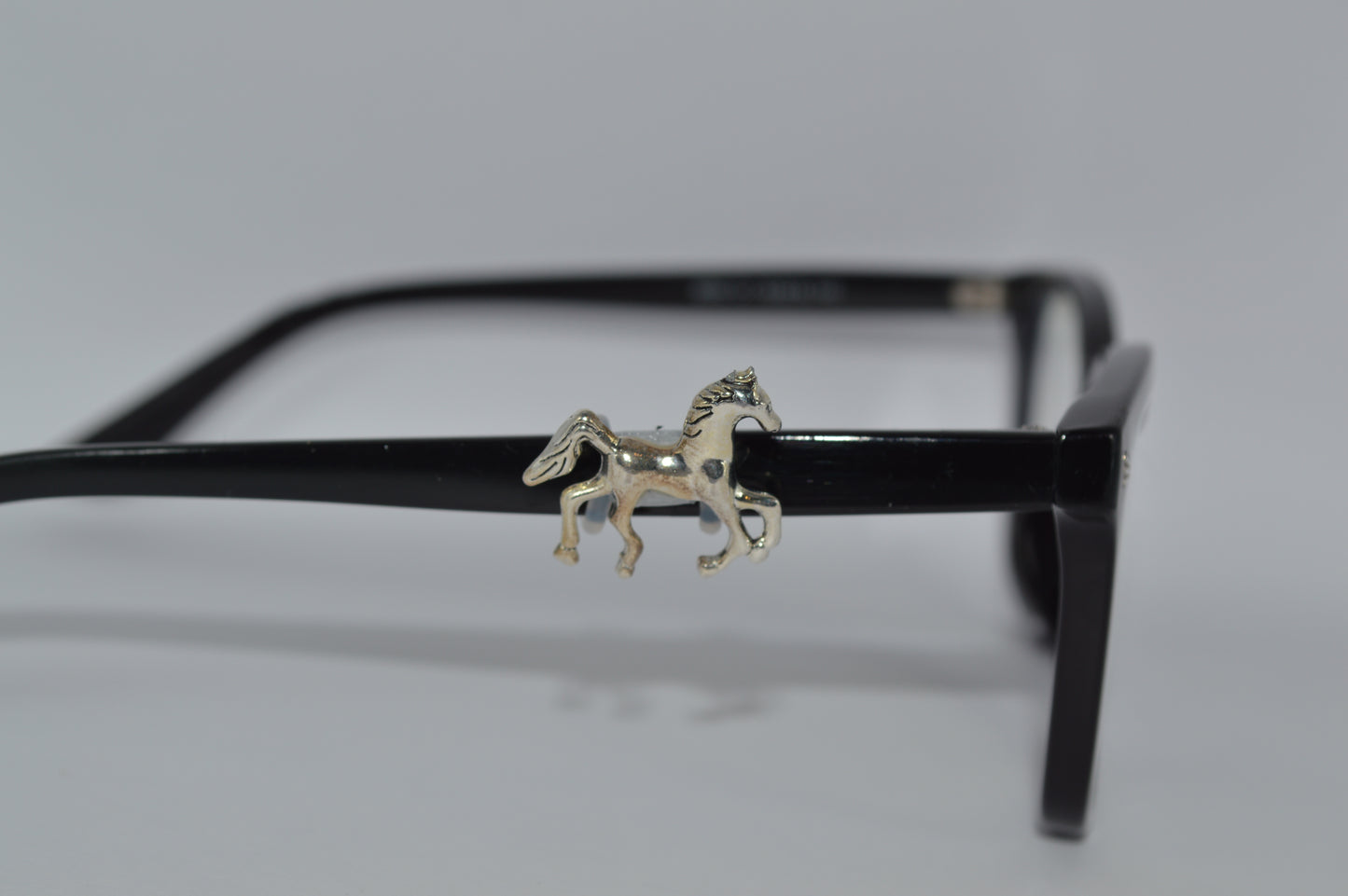 Silver Horse Eyedeco Charm