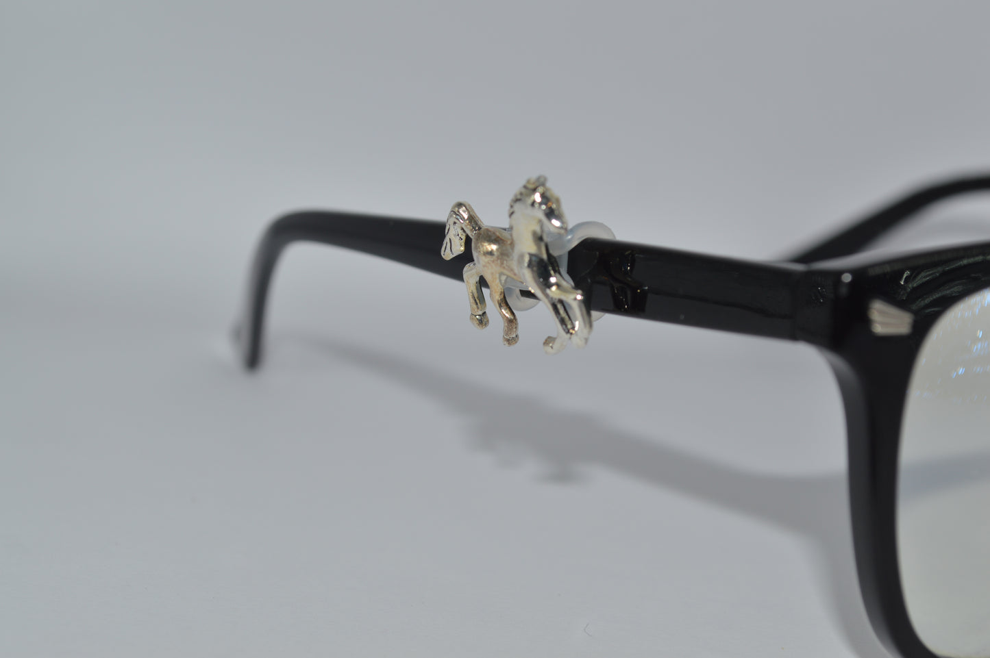Silver Horse Eyedeco Charm
