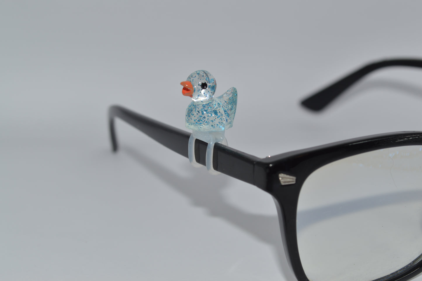 Glitter Duck Eyedeco Charm