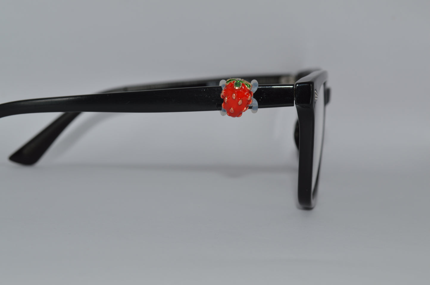 Red Strawberry Eyedeco Charm