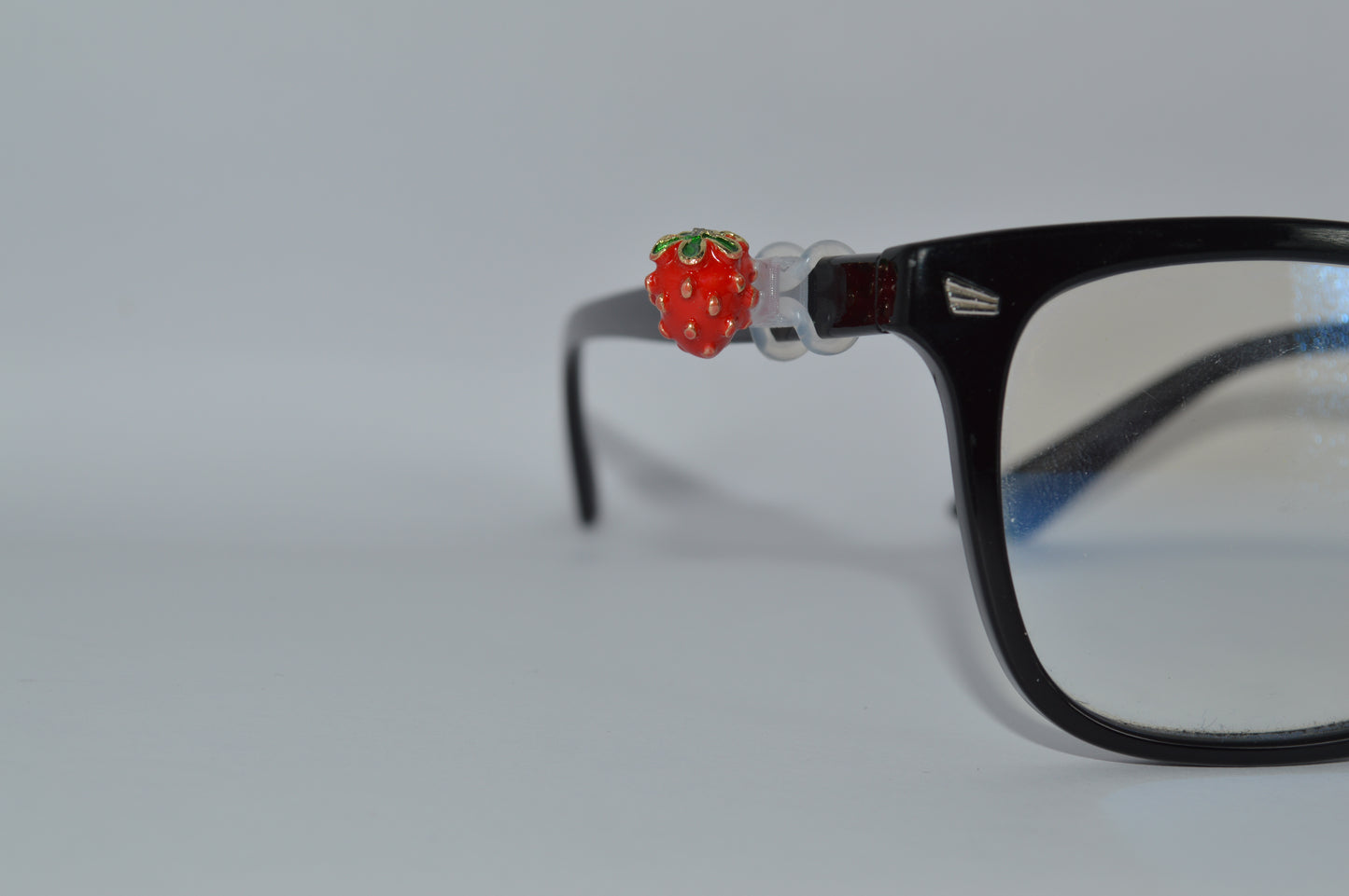 Red Strawberry Eyedeco Charm