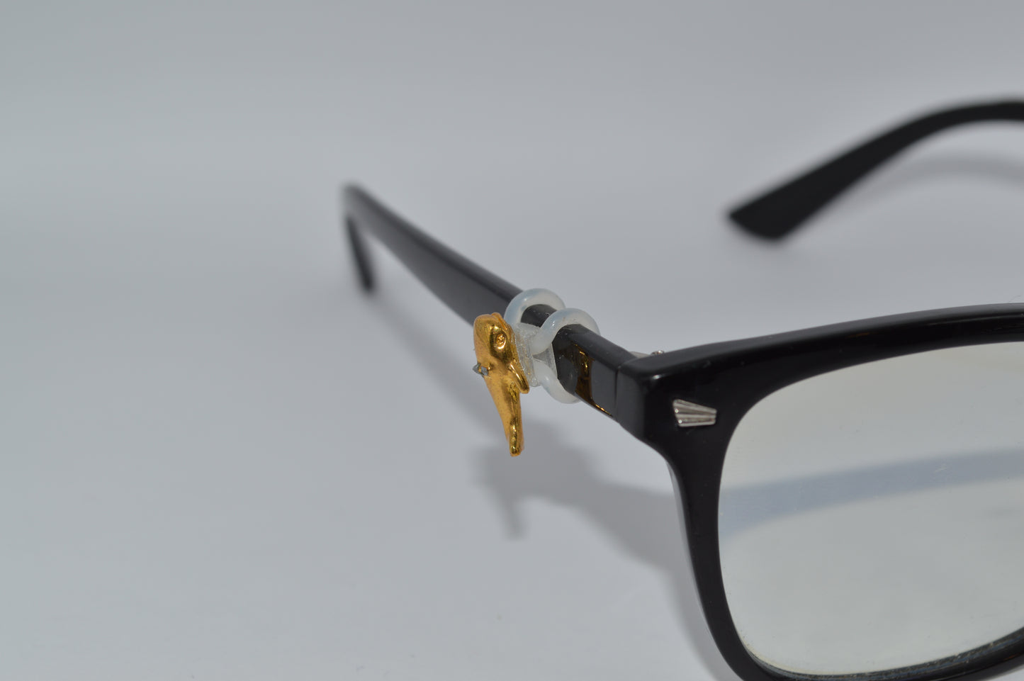 Gold Whale Eyedeco Charm
