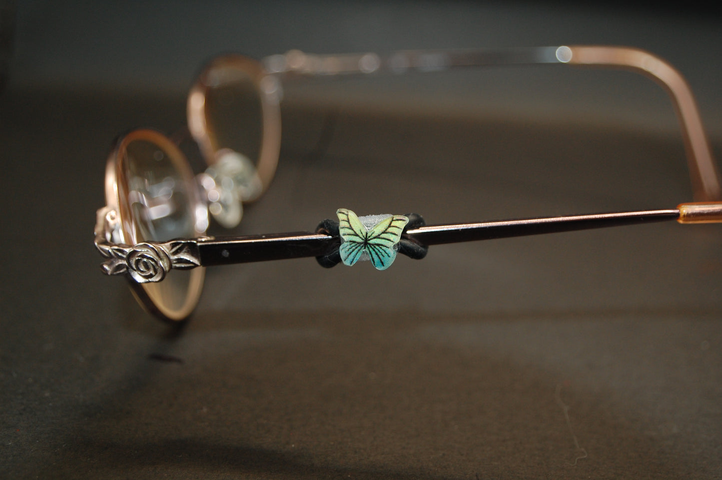 Small Butterfly Eyedeco Charm
