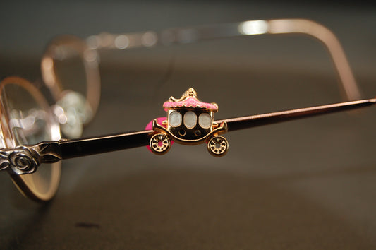 Pink Carriage Charm