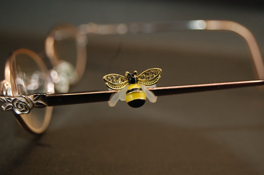 Jeweled Bumble Bee Charm