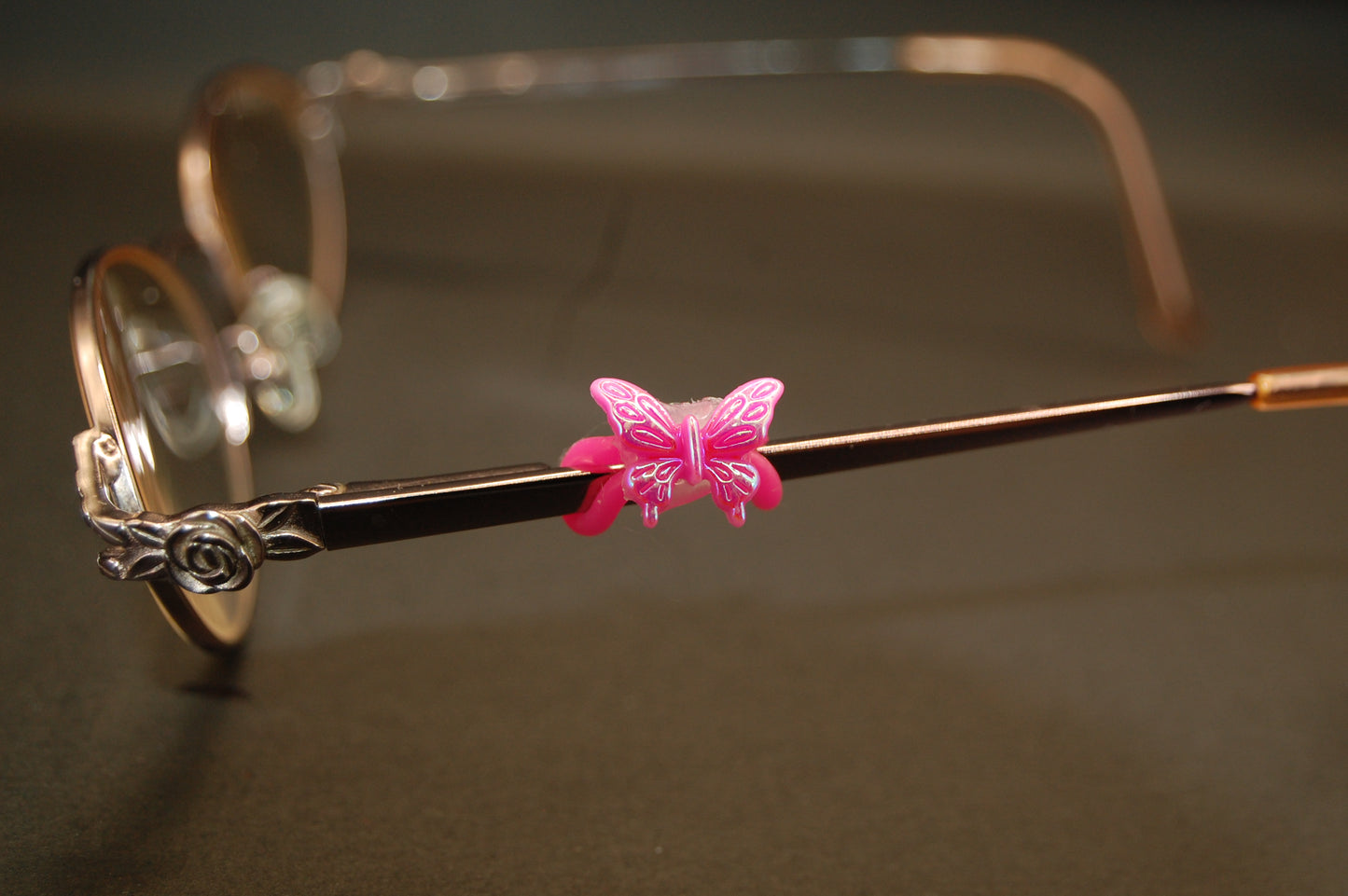 Iridescent Butterfly Eyedeco Charm