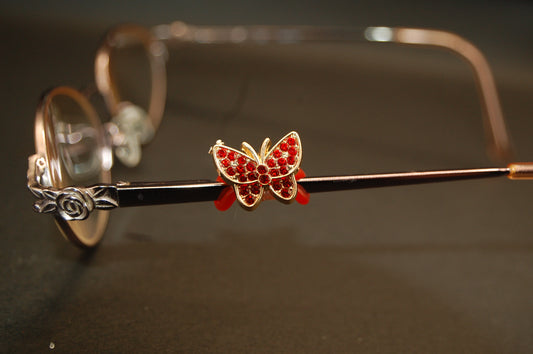 Jeweled Butterfly 3 Charm