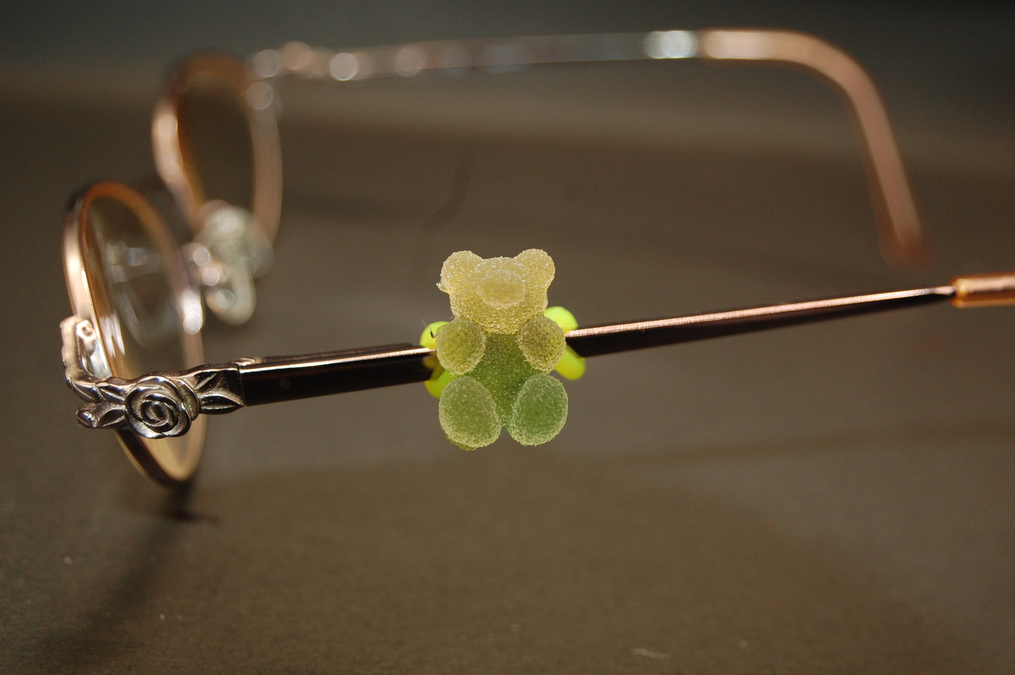 Green Gummy Bear Eyedeco Charm
