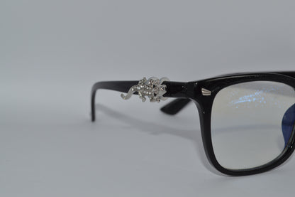 Jeweled Alligator Eyedeco Charm