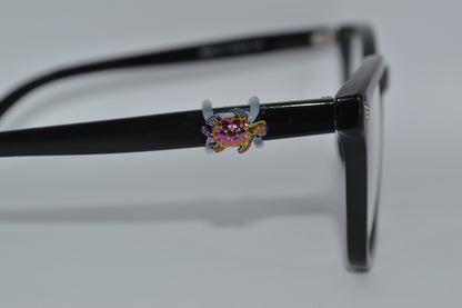 Iridescent Turtle Charm