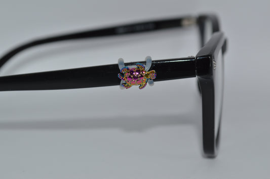 Iridescent Turtle Eyedeco Charm