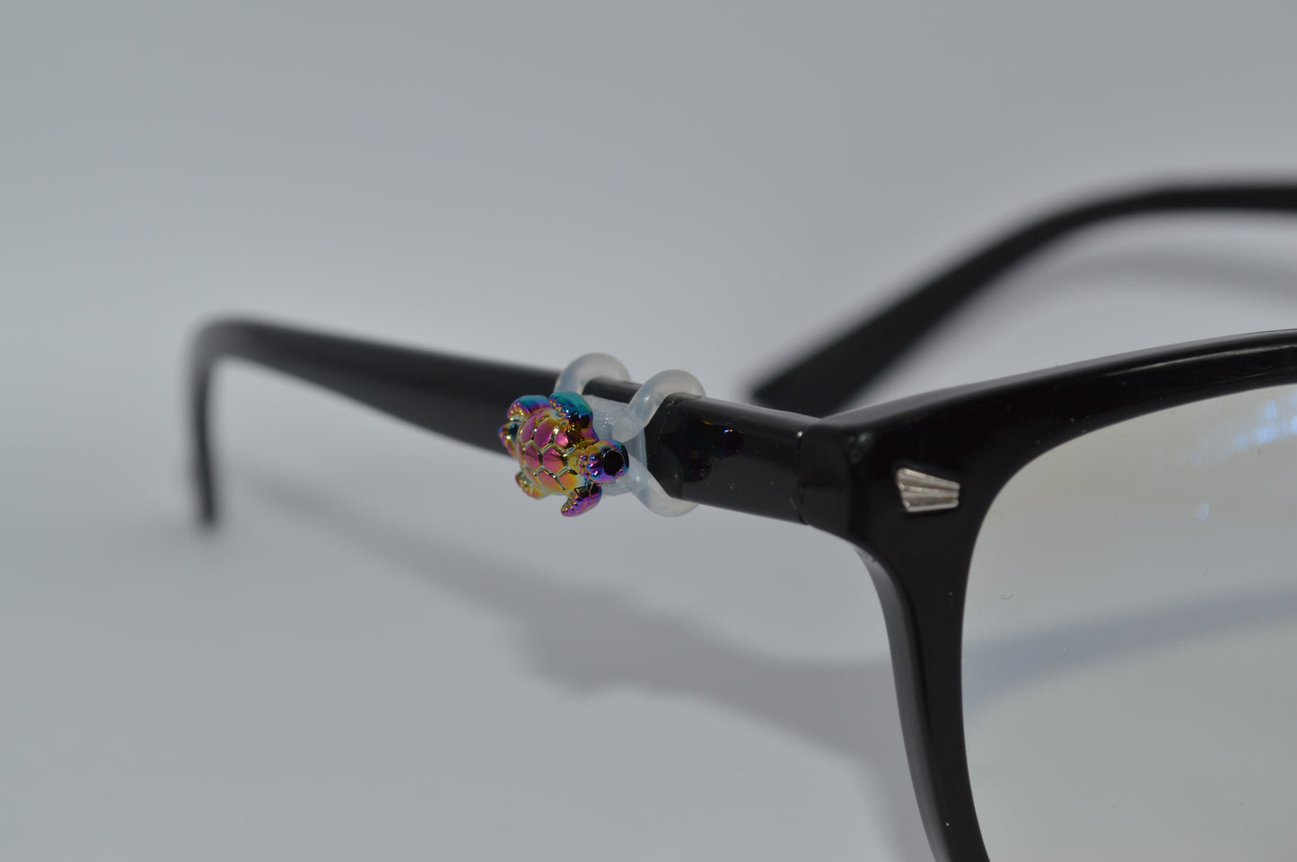 Iridescent Turtle Charm