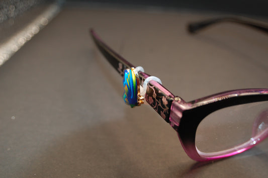 Painted Butterfly Eyedeco Charm