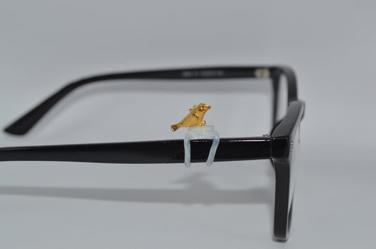 Gold Bird Eyedeco Charm