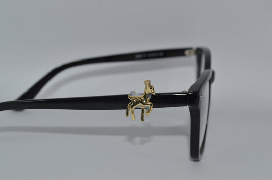 Gold Deer Eyedeco Charm