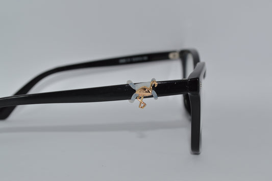 Gold Flamingo Eyedeco Charm