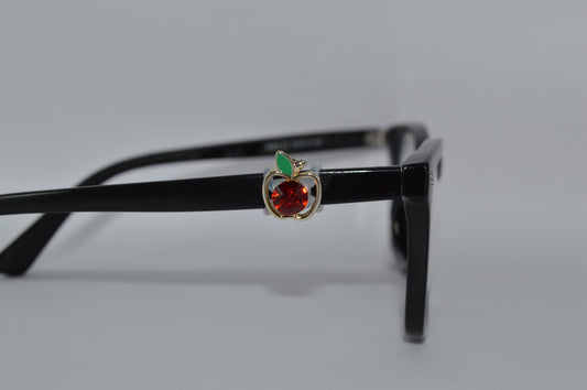 Jeweled Apple Eyedeco Charm