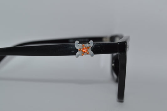 Jeweled Red Star Eyedeco Charm