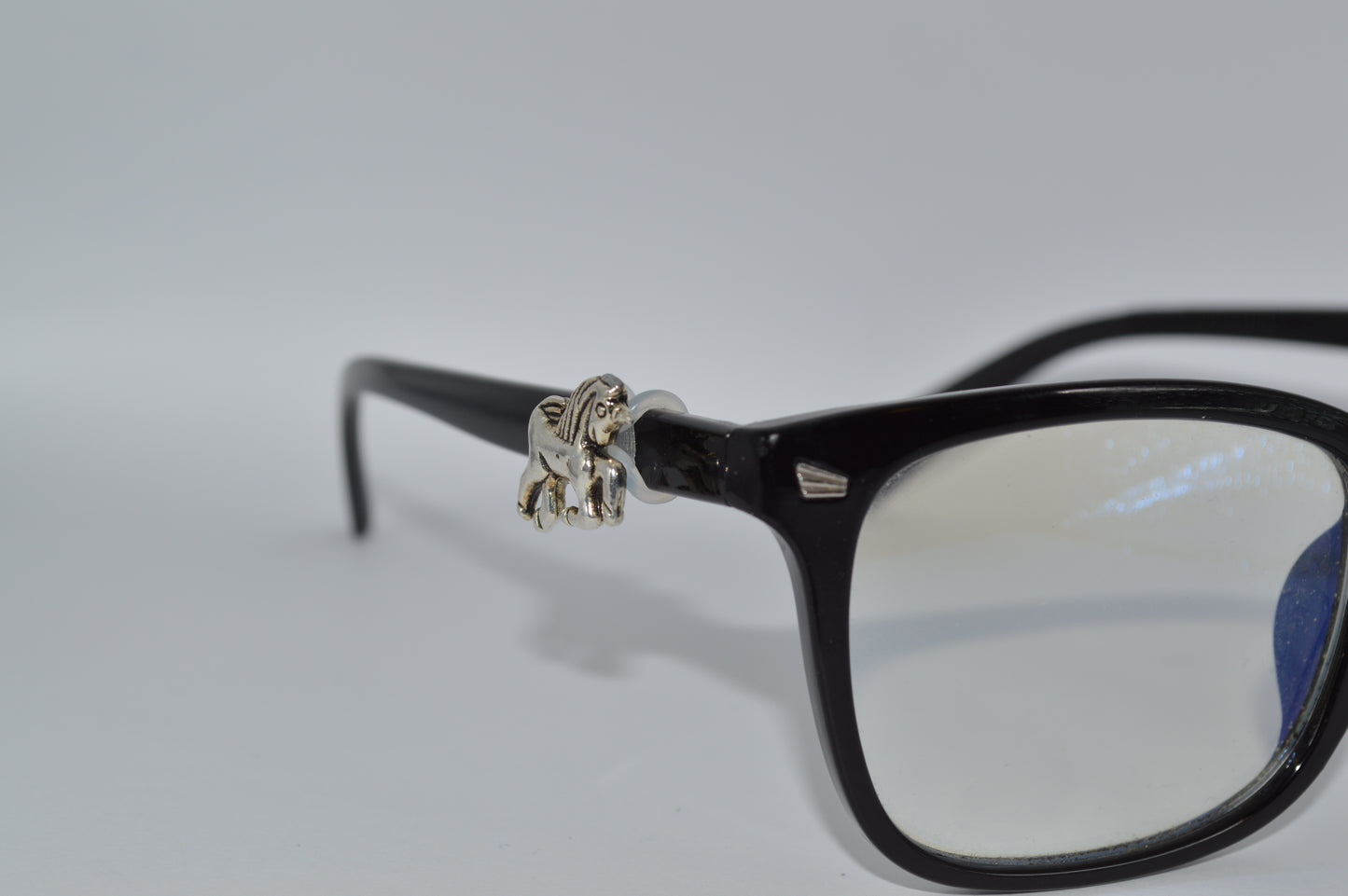 Silver Unicorn Eyedeco Charm