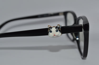 Kitty Cat Face Eyedeco  Charm                                             A1-A4
