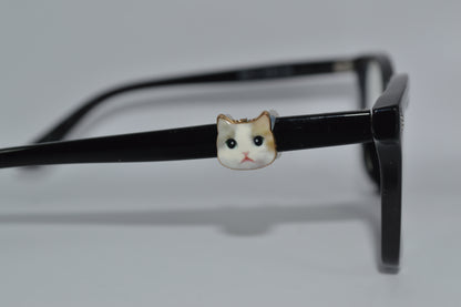 Kitty Cat Face Eyedeco  Charm                                             A1-A4