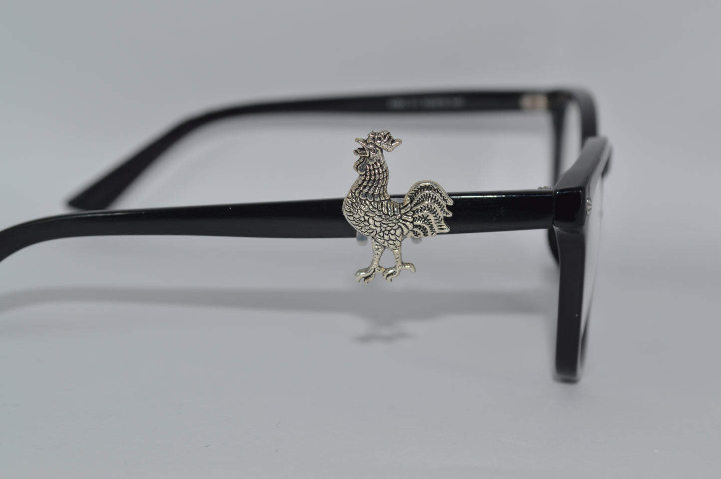 Metallic Rooster Eyedeco Charm