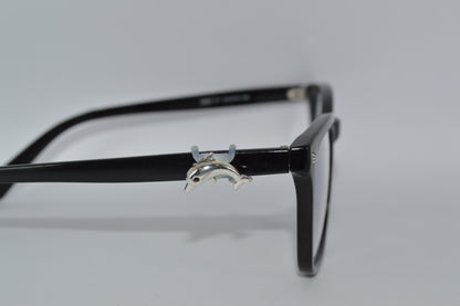 Metallic Dolphin Eyedeco Charm