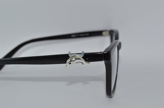 Metallic Dolphin Eyedeco Charm