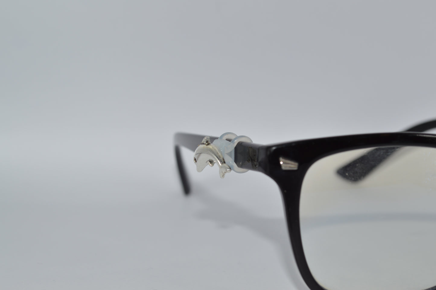 Metallic Dolphin Eyedeco Charm