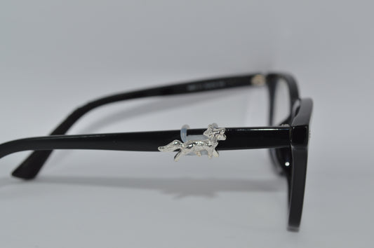 Silver Fox Eyedeco Charm