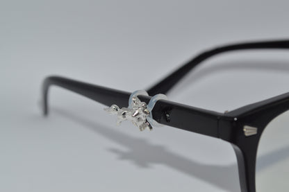 Silver Fox Eyedeco Charm